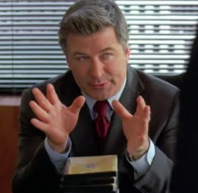 30 ROCK: Jack Donaghy's Blue Long Sleeve Shirt (17)