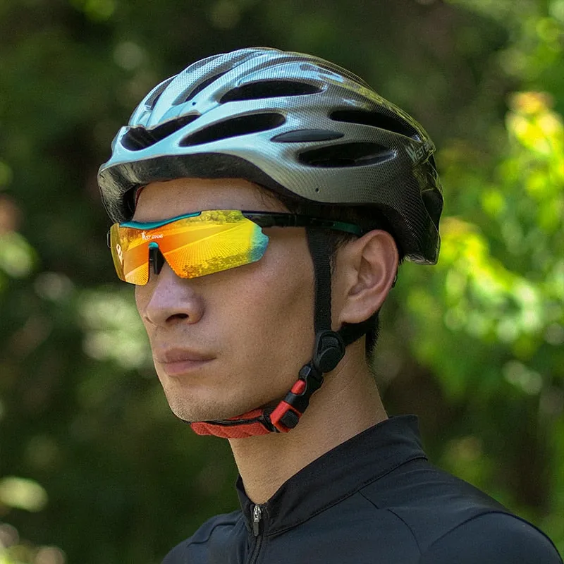 5 Lens Polarized Cycling Eyewear Outdoor Sport Sun Glasses Bicycle Glasses Men Women Protection Goggles Bike Sunglasses