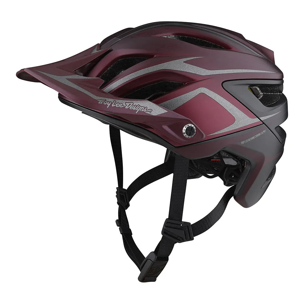 A3 Helmet Jade Burgundy