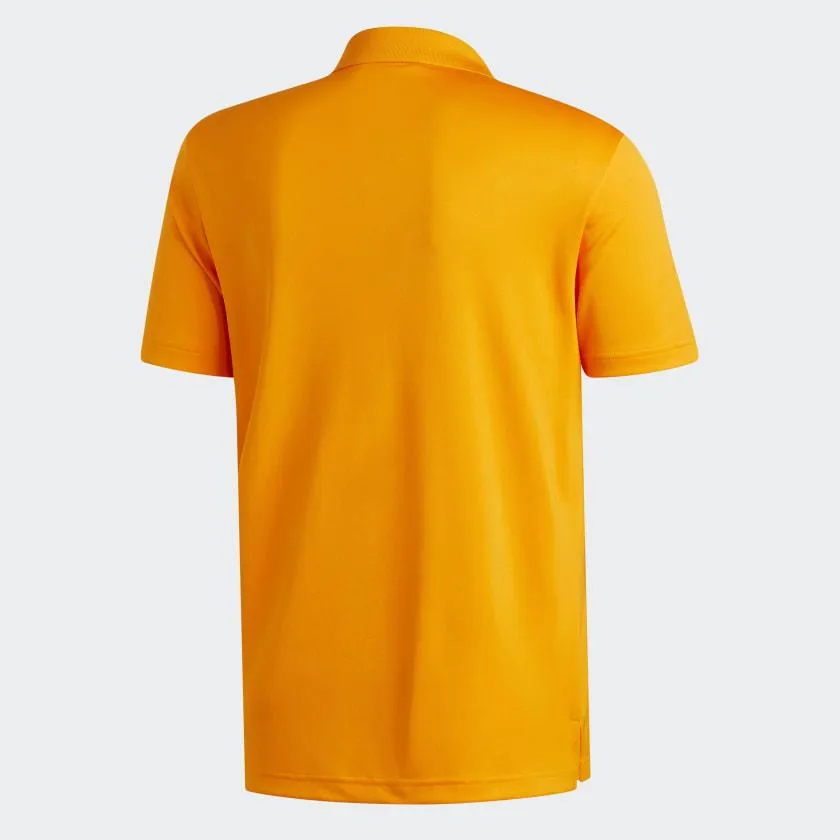 adidas Mens Tournament Performance Polo - BRIGHT ORANGE