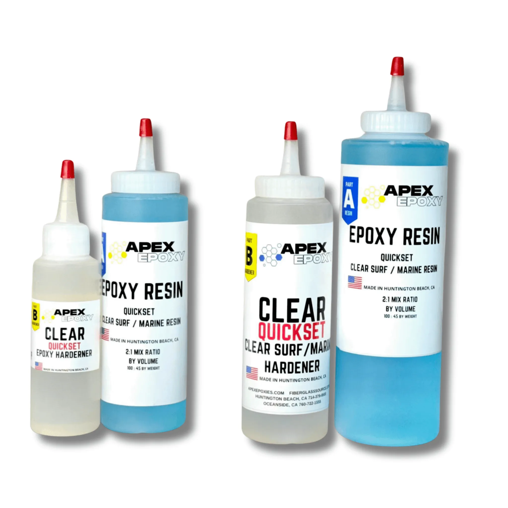 Apex Quickset CLEAR Surfboard Epoxy Resin