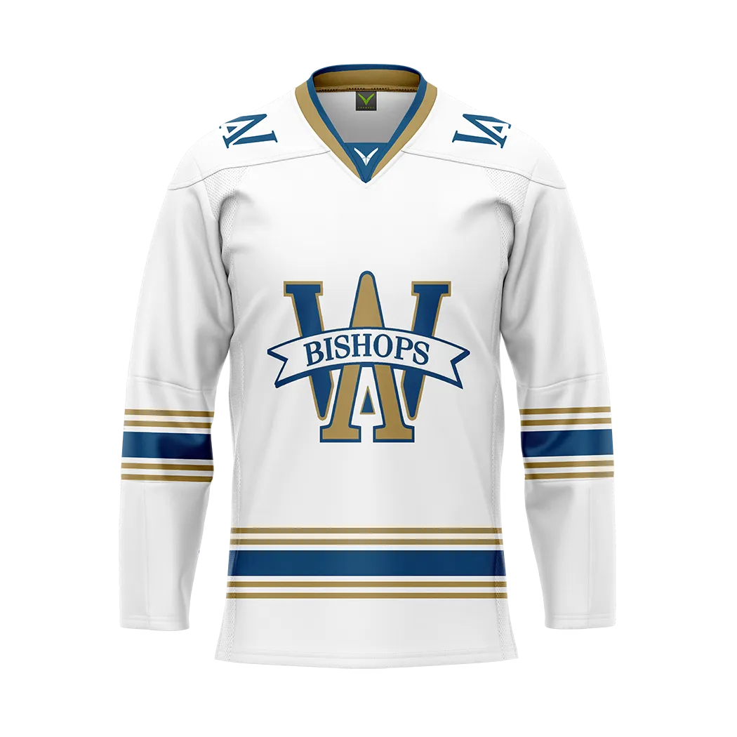 Arch Bishop White Sublimated Jersey