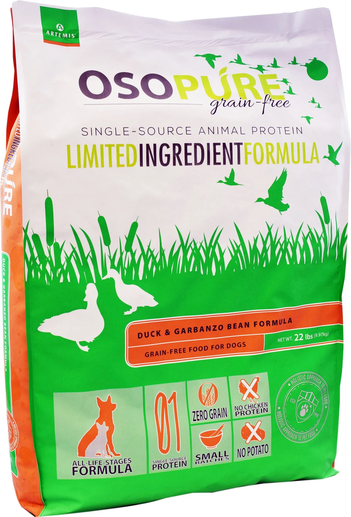 Artemis Pet Food Company - Osopure Grain-free Lid Dog Food