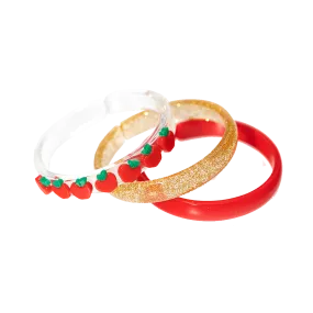 Bangle Set - Red Apple