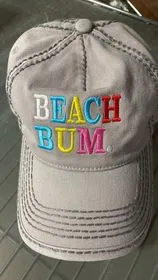 BEACH BUM PONYTAIL HAT