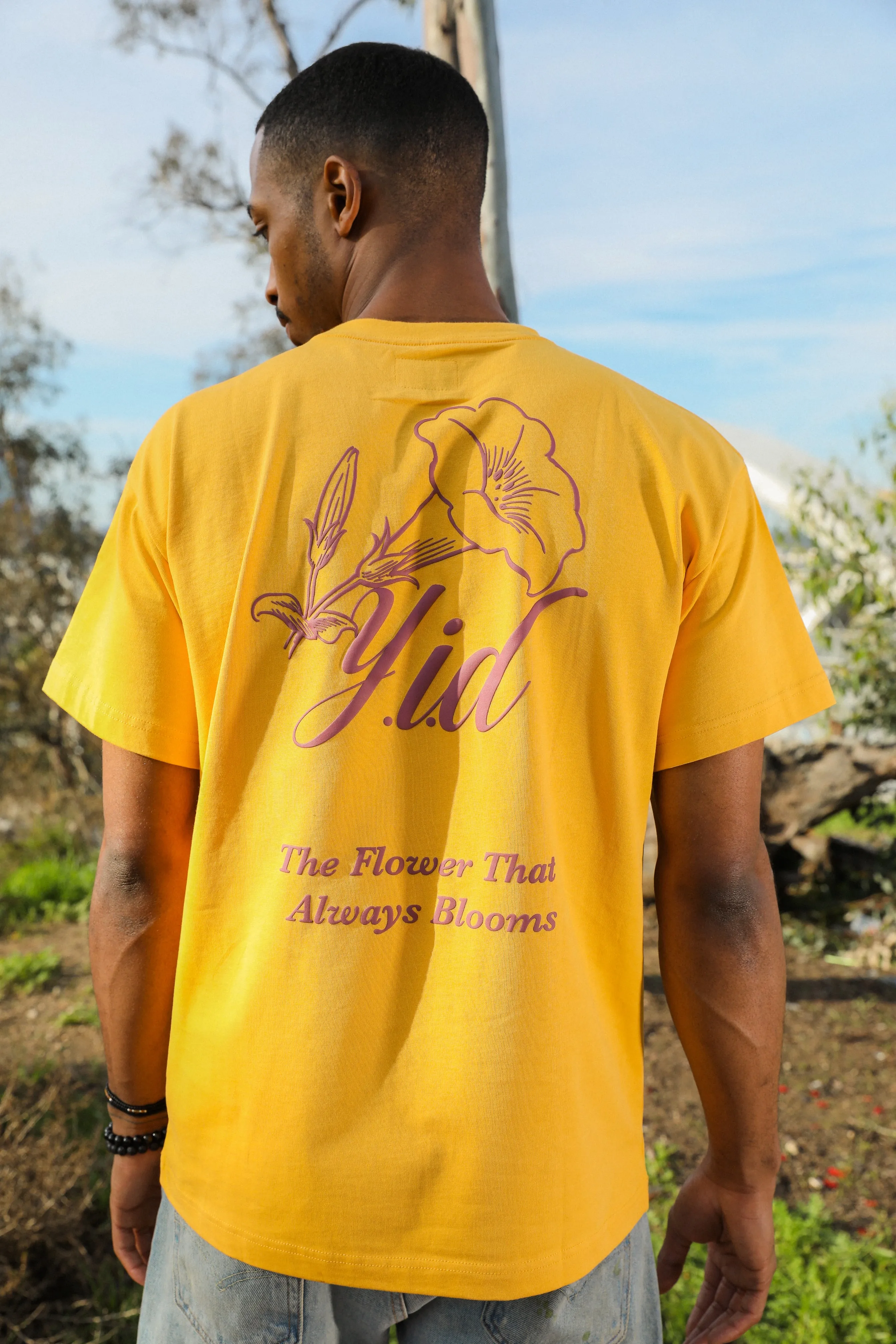 BLOOM TEE YELLOW