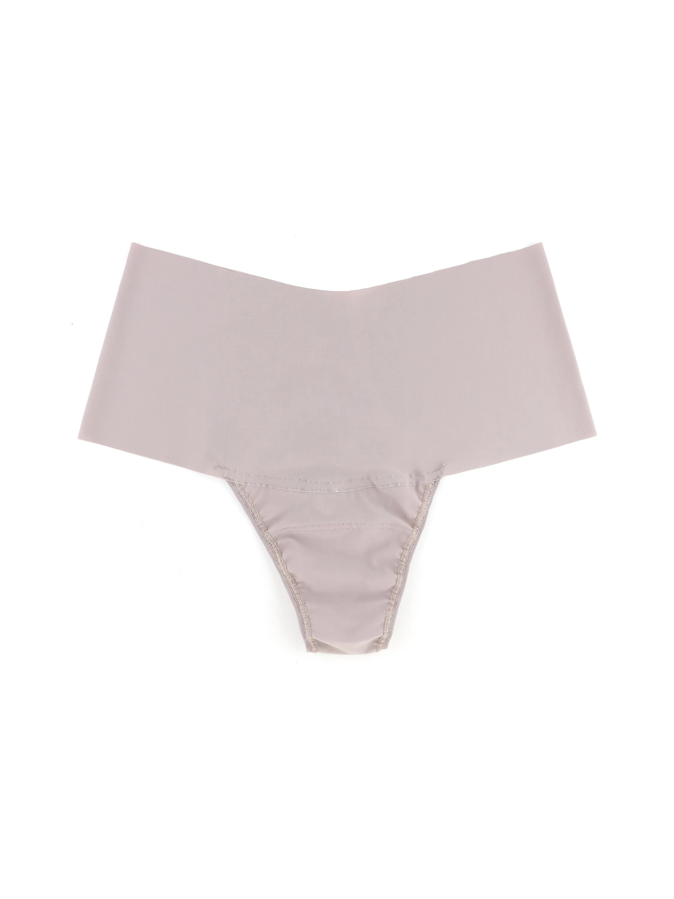 BreatheSoft® High Rise Thong Evening Grey