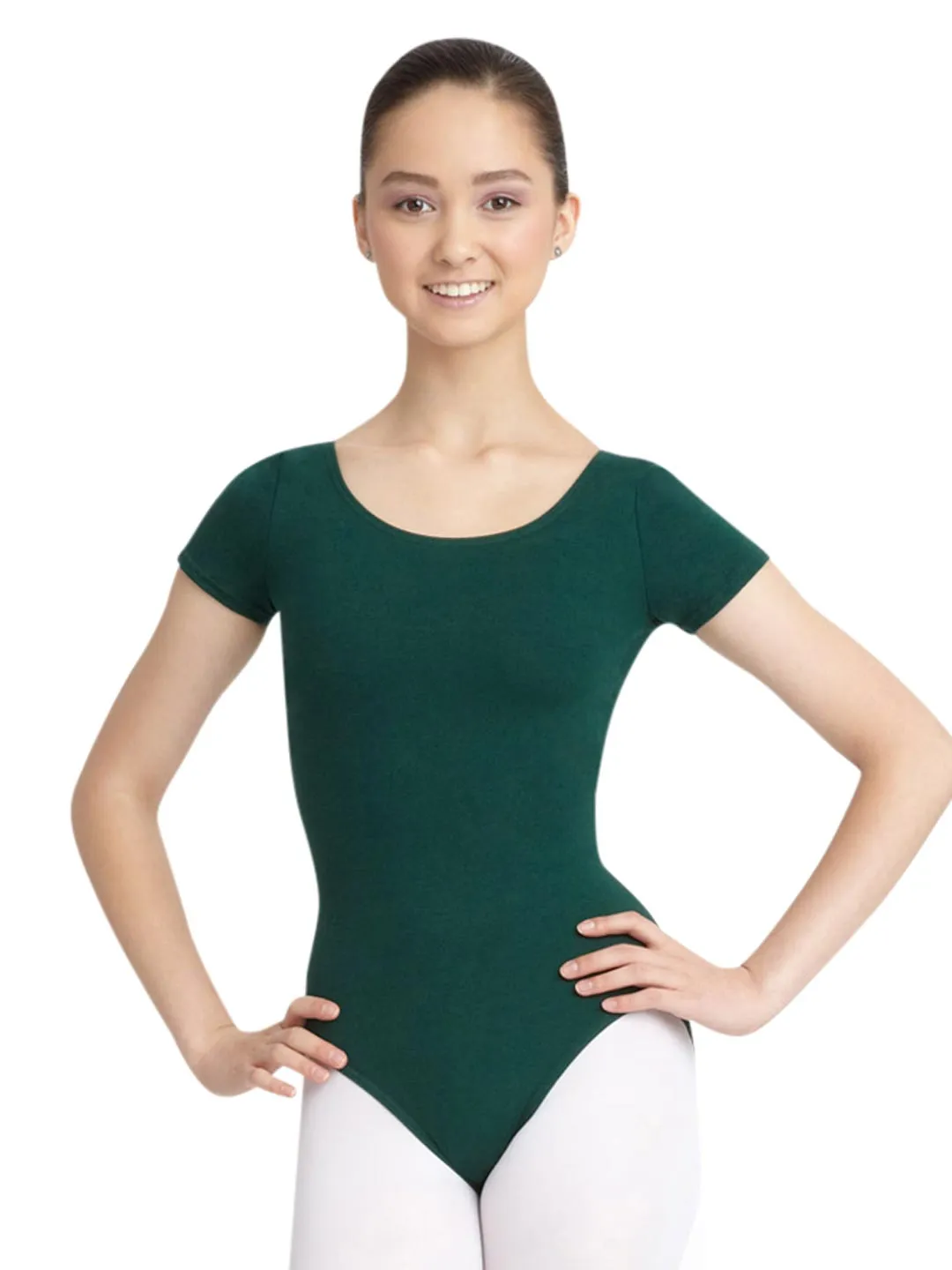 CAPEZIO CC400 SHORT SLEEVE LEOTARD