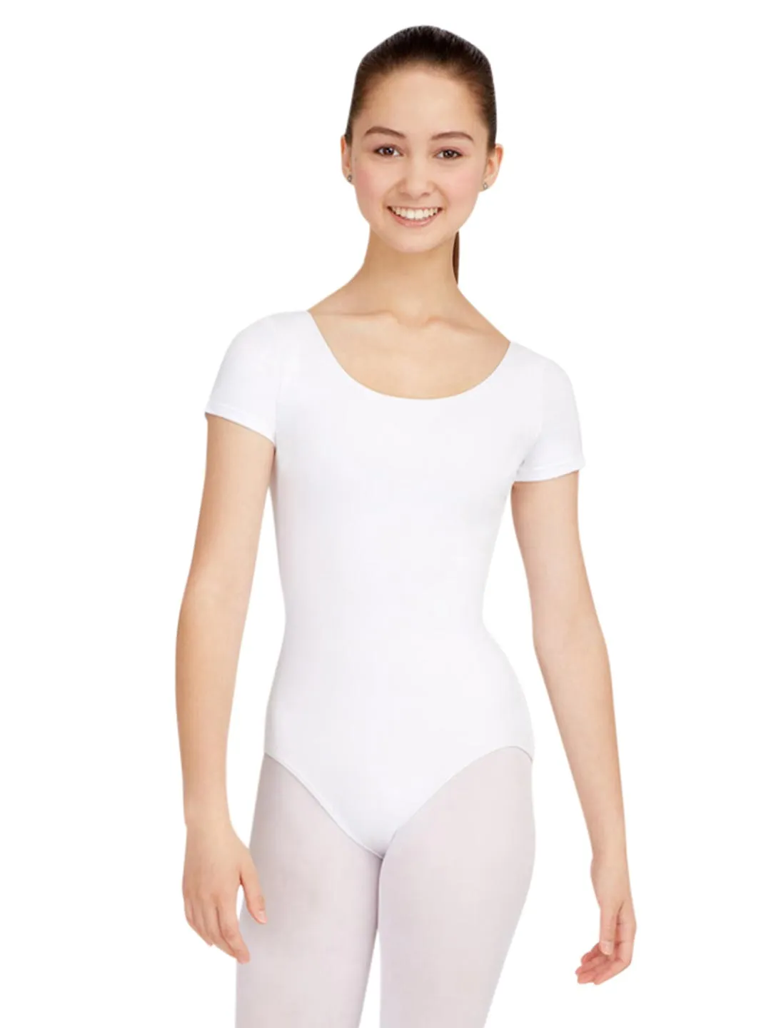 CAPEZIO CC400 SHORT SLEEVE LEOTARD