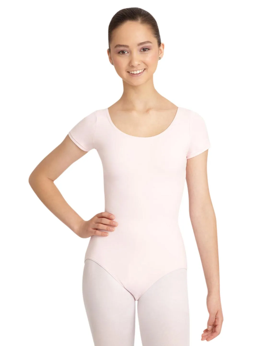 CAPEZIO CC400 SHORT SLEEVE LEOTARD