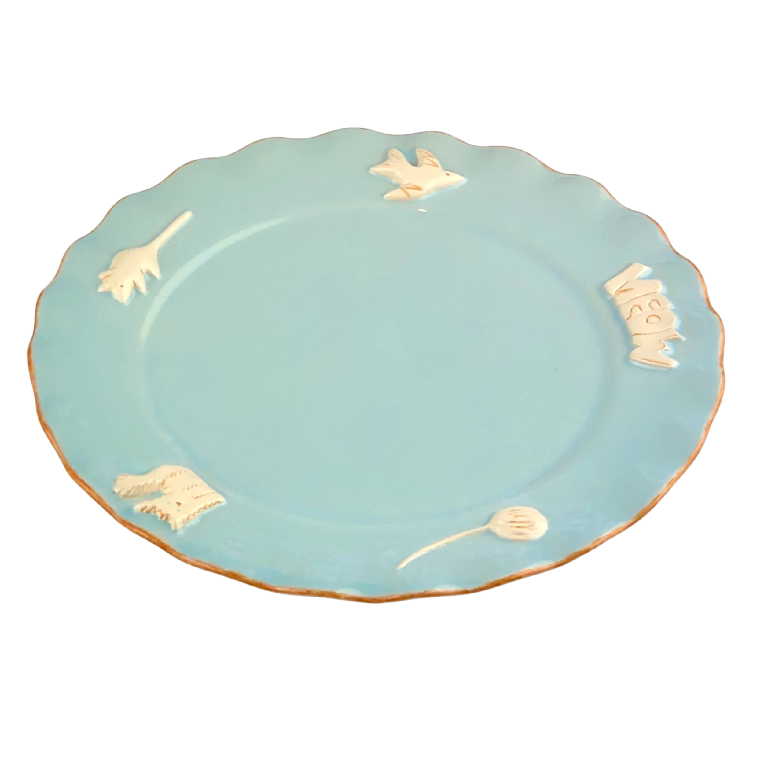 Cat Whisker Plate | Sky Blue