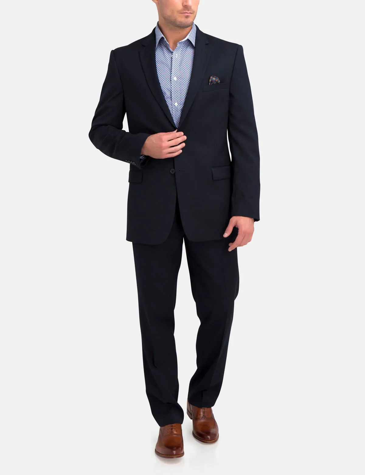 Classic Navy Suit Pant