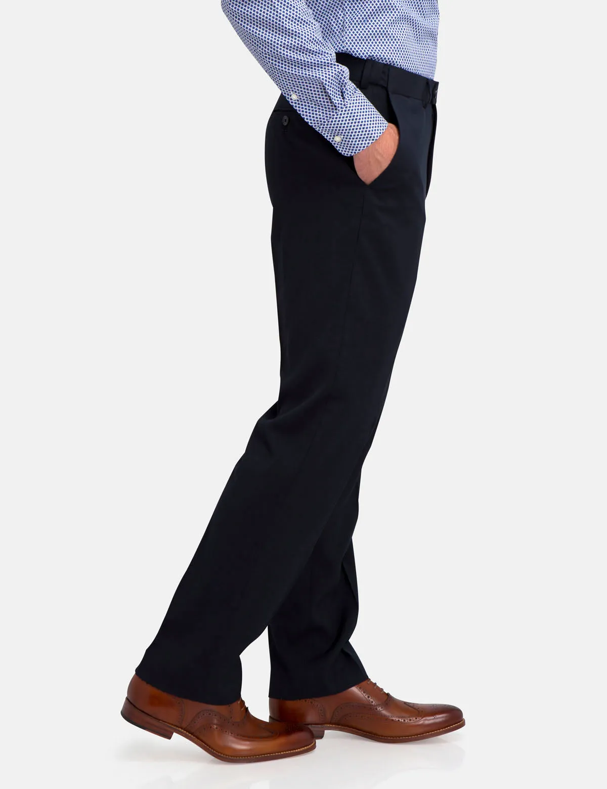 Classic Navy Suit Pant