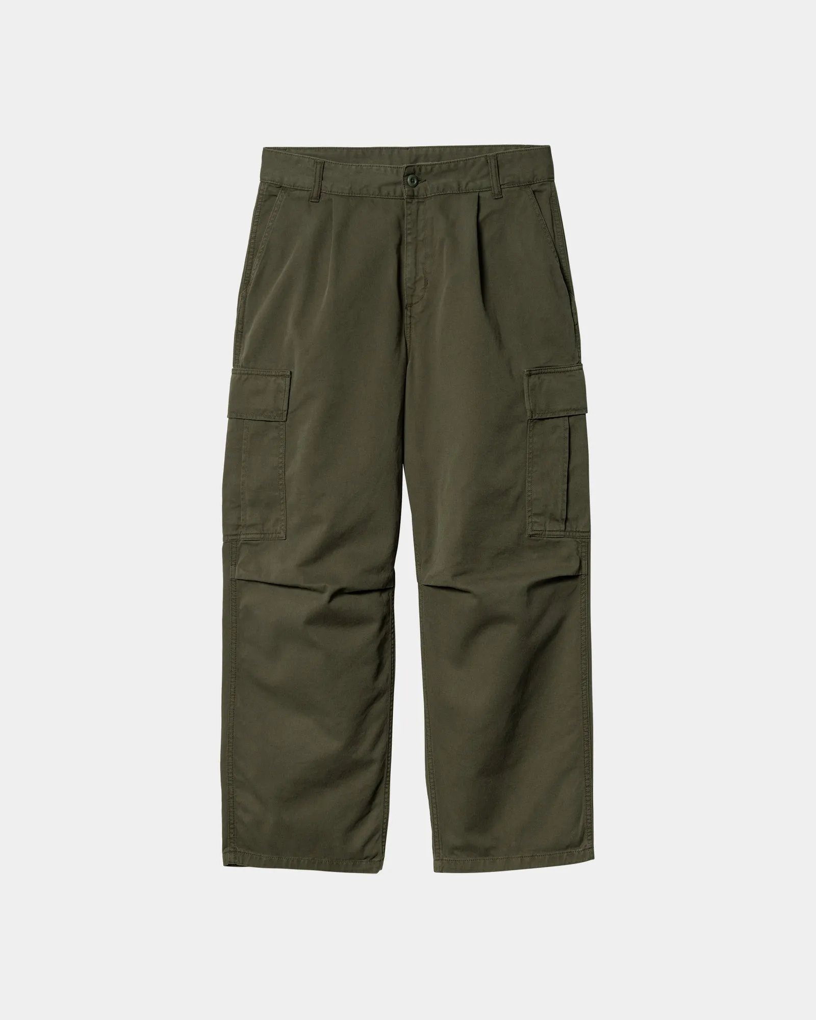 Cole Cargo Pant - Garment Dyed Twill | Office Green