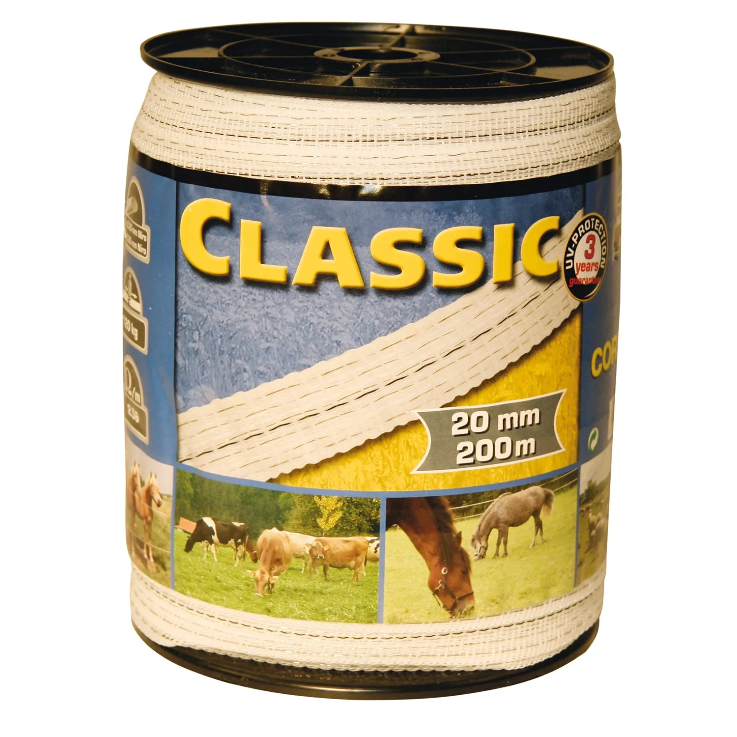 Corral Classic Fencing Tape - 200 M x 20 Mm