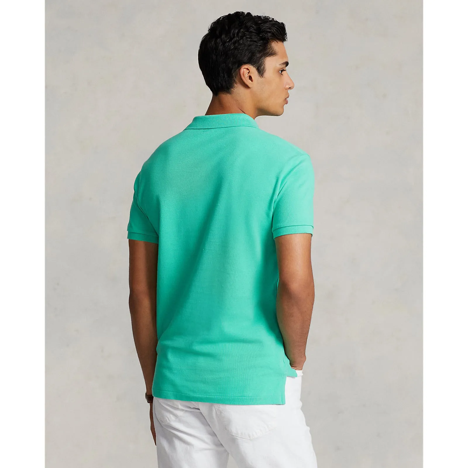 Custom Fit Mesh Polo - Green