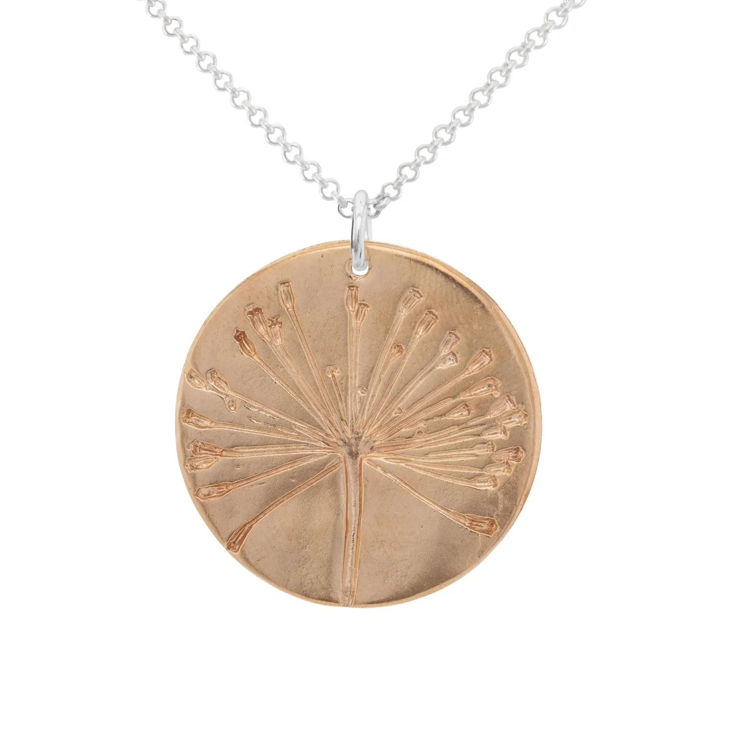 Dill Flower Pendant | Large