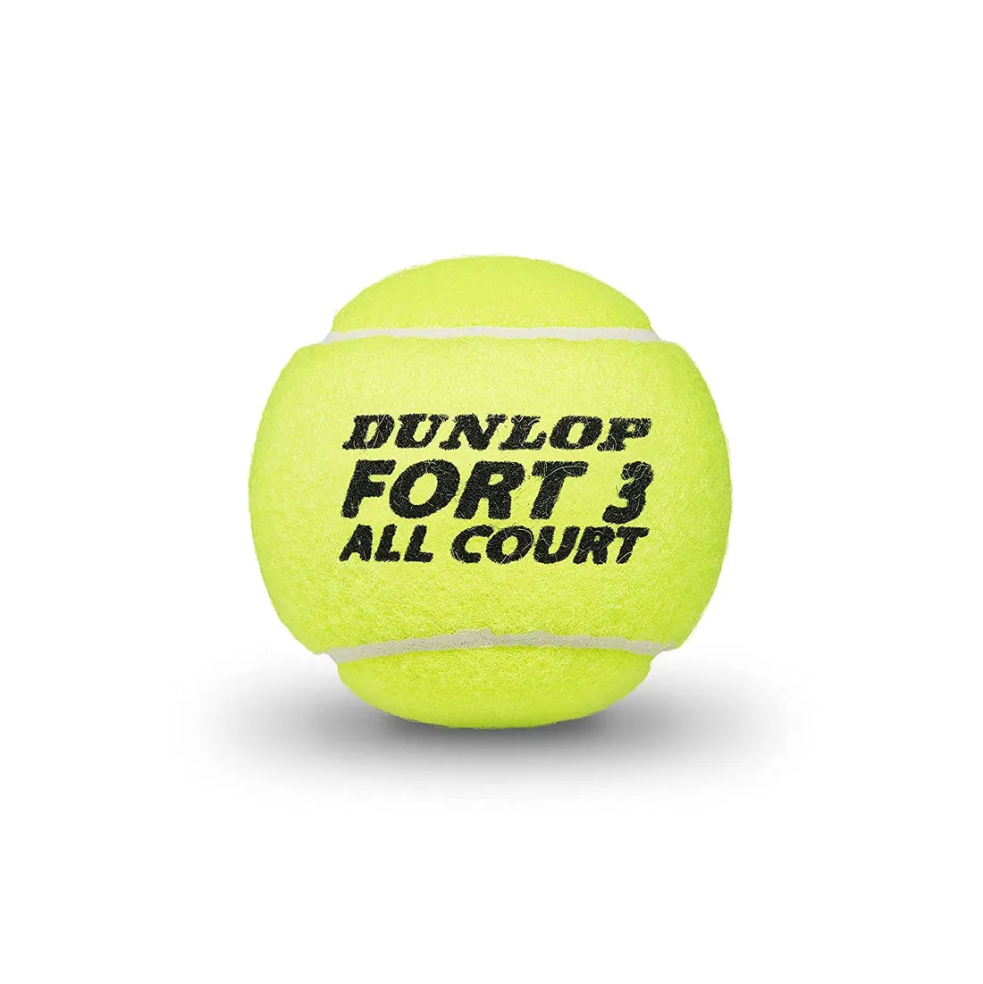 Dunlop Fort All Court Tennis Balls Dozen, Yellow (4 Cans)