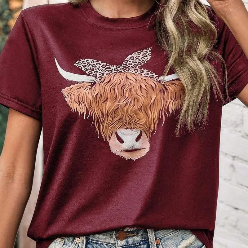 Emory Rose Cattle Tee