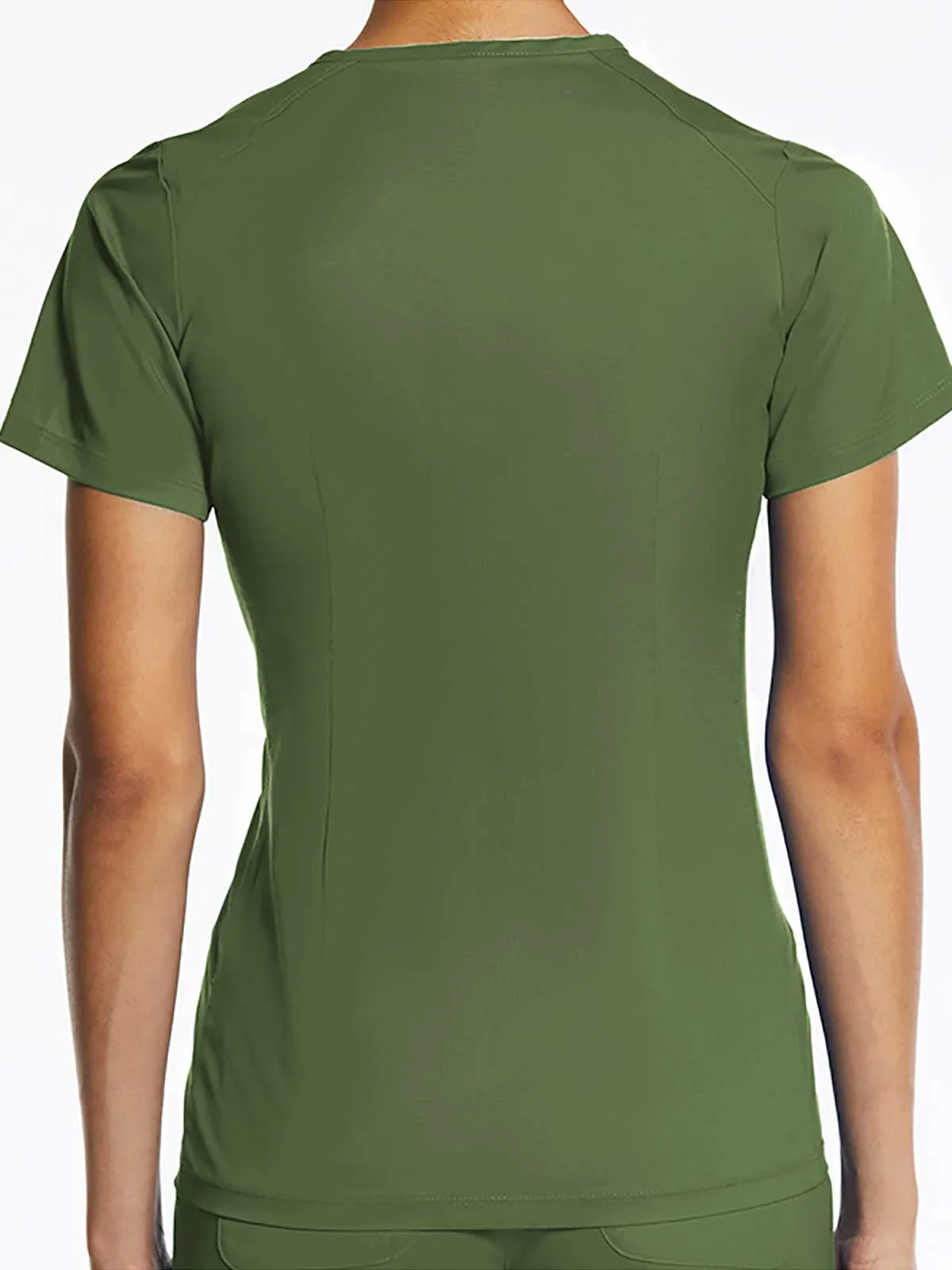 EON Sport - Women's Sporty Chest Pocket V-neck Top