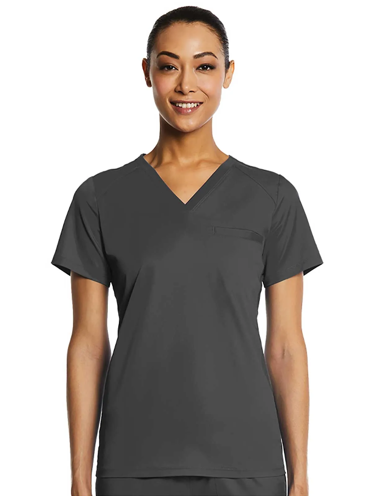 EON Sport - Women's Sporty Chest Pocket V-neck Top