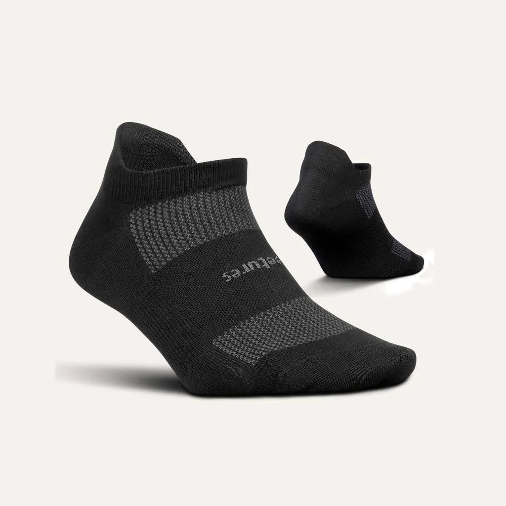 FEETURES HIGH PERFORMANCE ULTRA LIGHT NO SHOW TAB BLACK