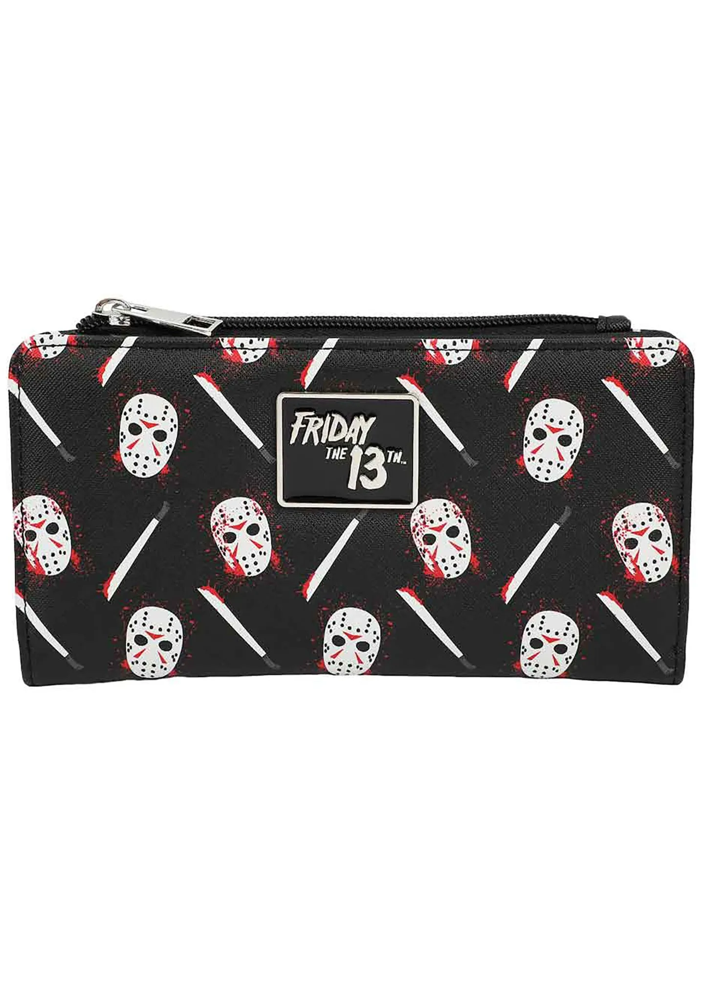 Friday the 13th Jason Mask AOP Bi-Fold Wallet