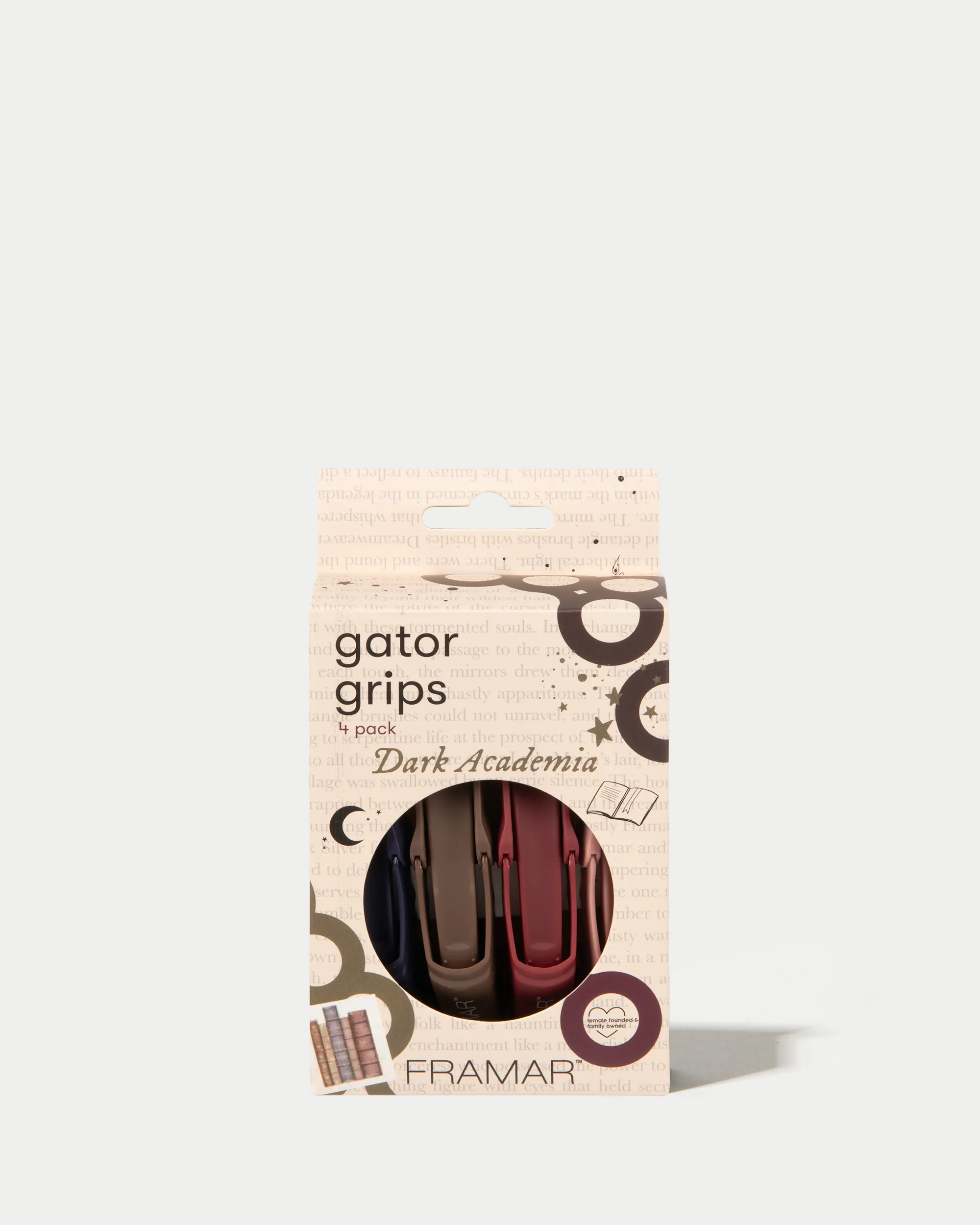 Gator Grip Clips - Dark Academia