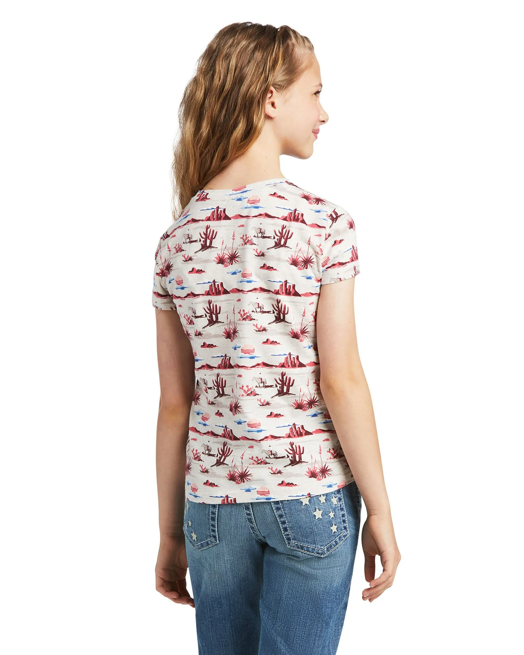 Girls' REAL Yuma Print Graphic Tee