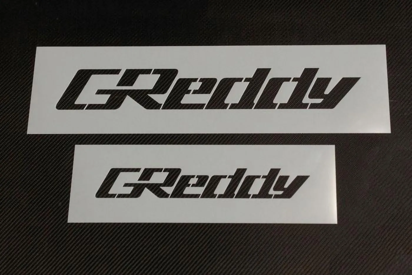 GREDDY STENCIL SM 15"X2.125" - (12099996)