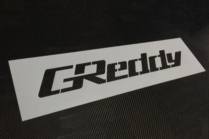 GREDDY STENCIL SM 15"X2.125" - (12099996)