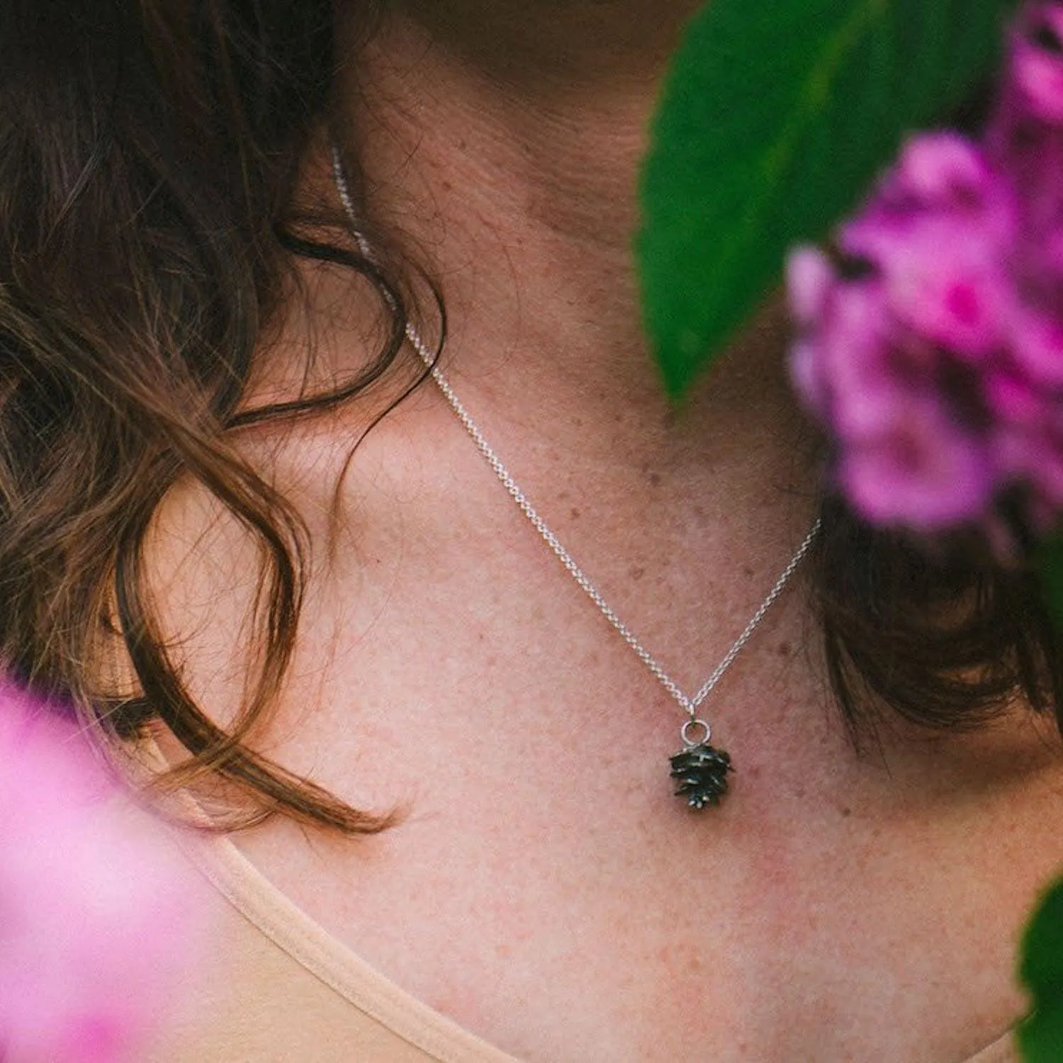 Hemlock Cone Pendant