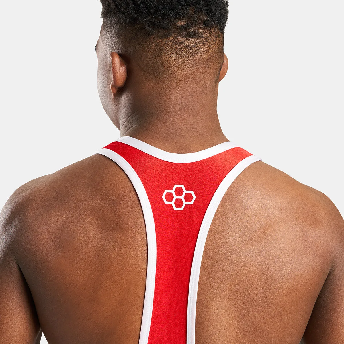 Heritage USA Red Wrestling Singlet