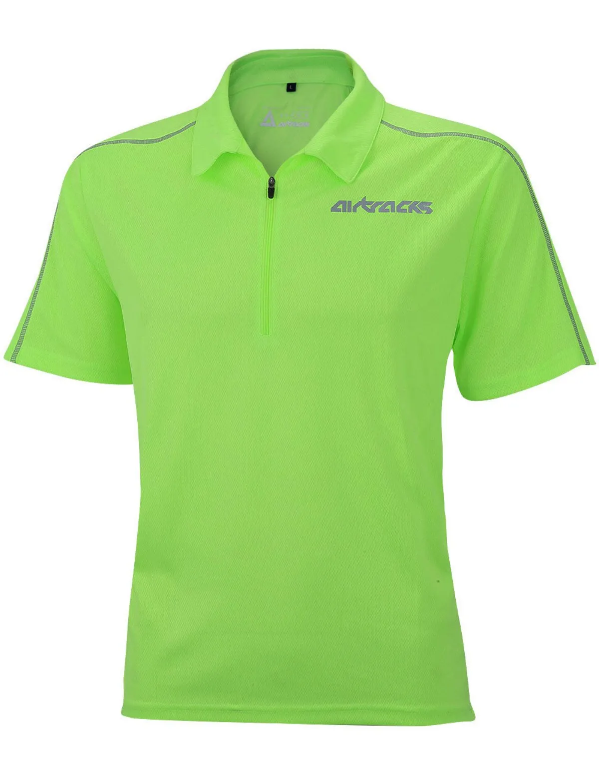 Herren Fahrradtrikot Kurzarm Air Tech Neon