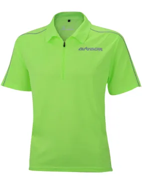 Herren Fahrradtrikot Kurzarm Air Tech Neon