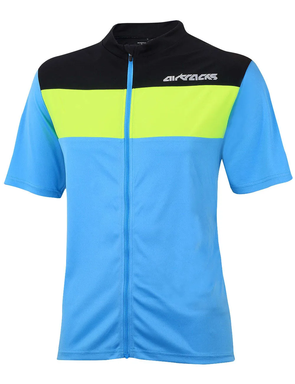 Herren Fahrradtrikot Kurzarm Pro Air Hellblau Setprodukt