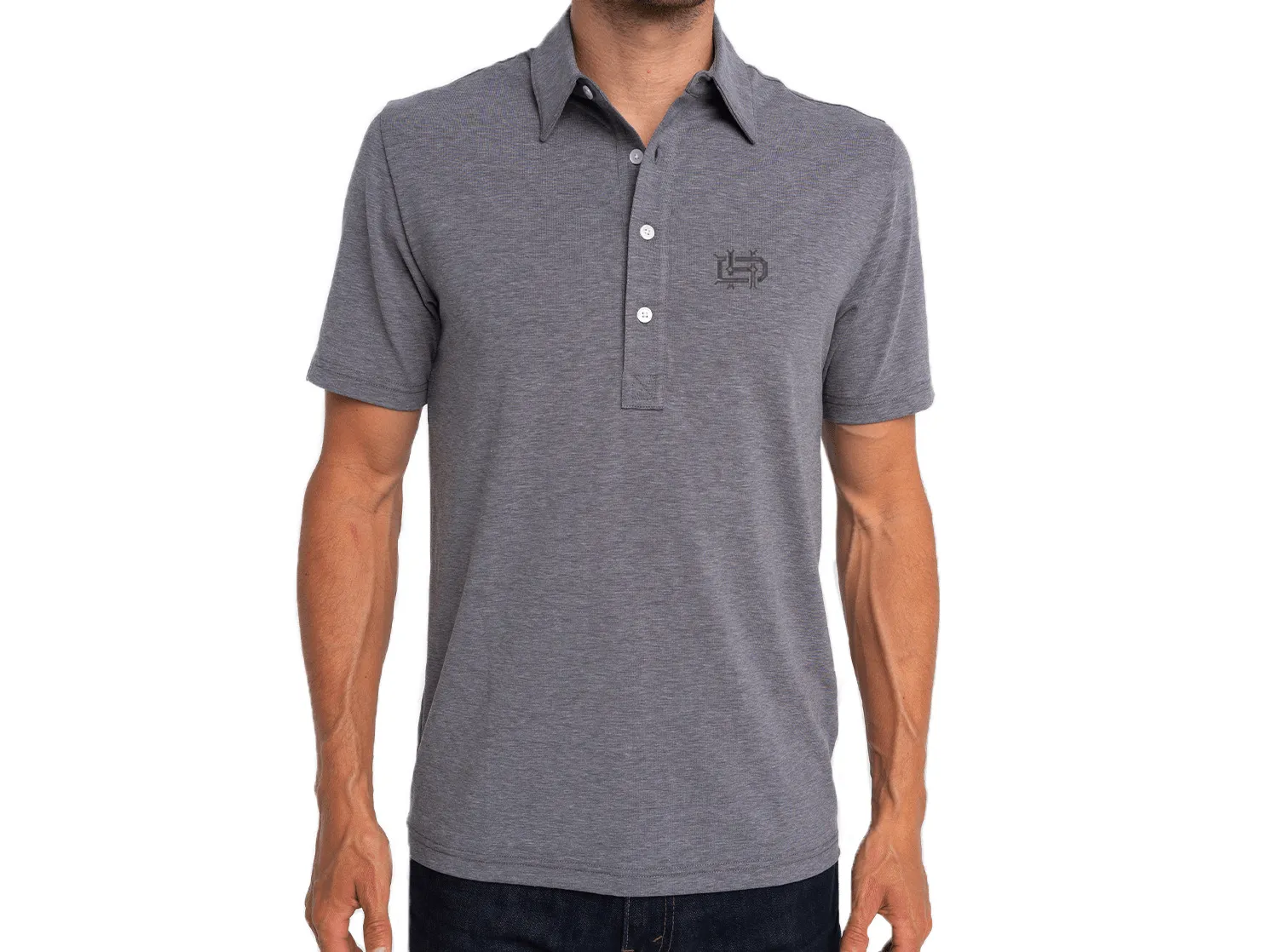 Houston Dynamo - Performance Range Polo - HD - Heather Grey