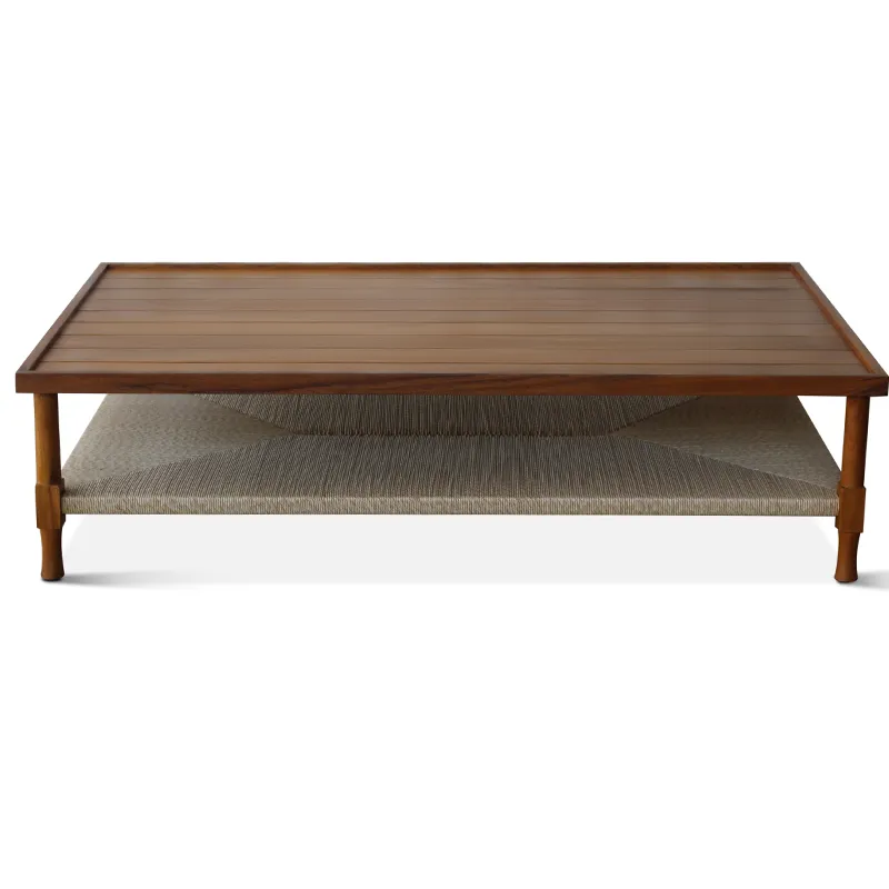 Indoor/Outdoor New York Athletic Club Rectangle Coffee Table