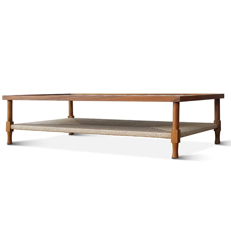 Indoor/Outdoor New York Athletic Club Rectangle Coffee Table