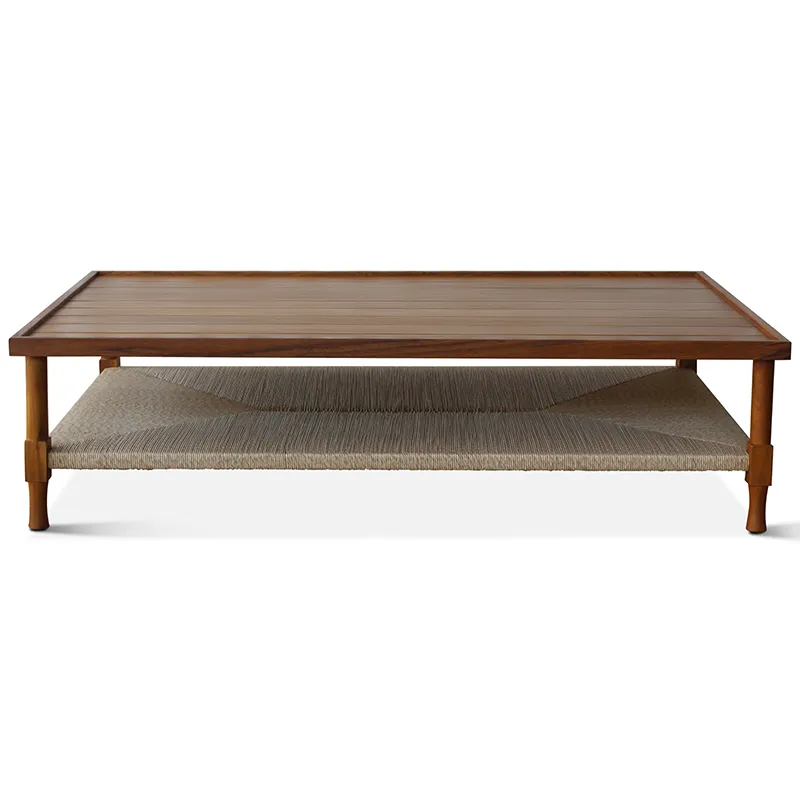 Indoor/Outdoor New York Athletic Club Rectangle Coffee Table