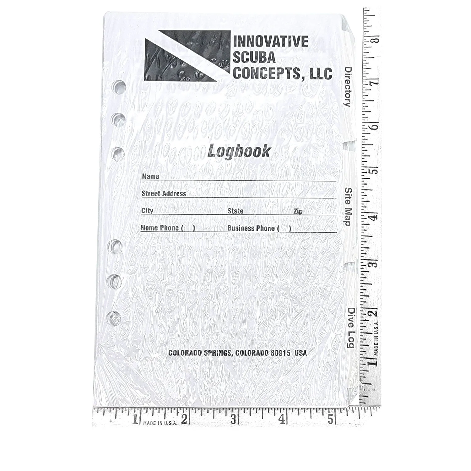 Innovative 6-Ring Log Book Replacement Pages