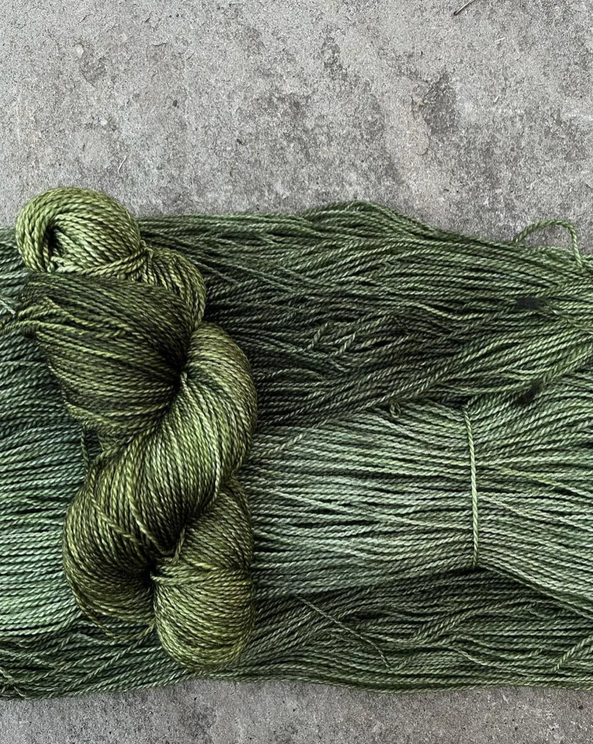 Kayak - Small Batch Hand dyed Fingering/Sock Yarn (NY)