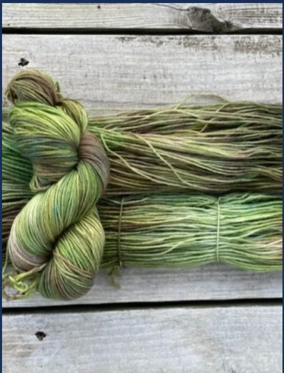 Kayak - Small Batch Hand dyed Fingering/Sock Yarn (NY)