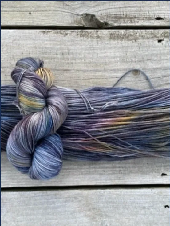 Kayak - Small Batch Hand dyed Fingering/Sock Yarn (NY)