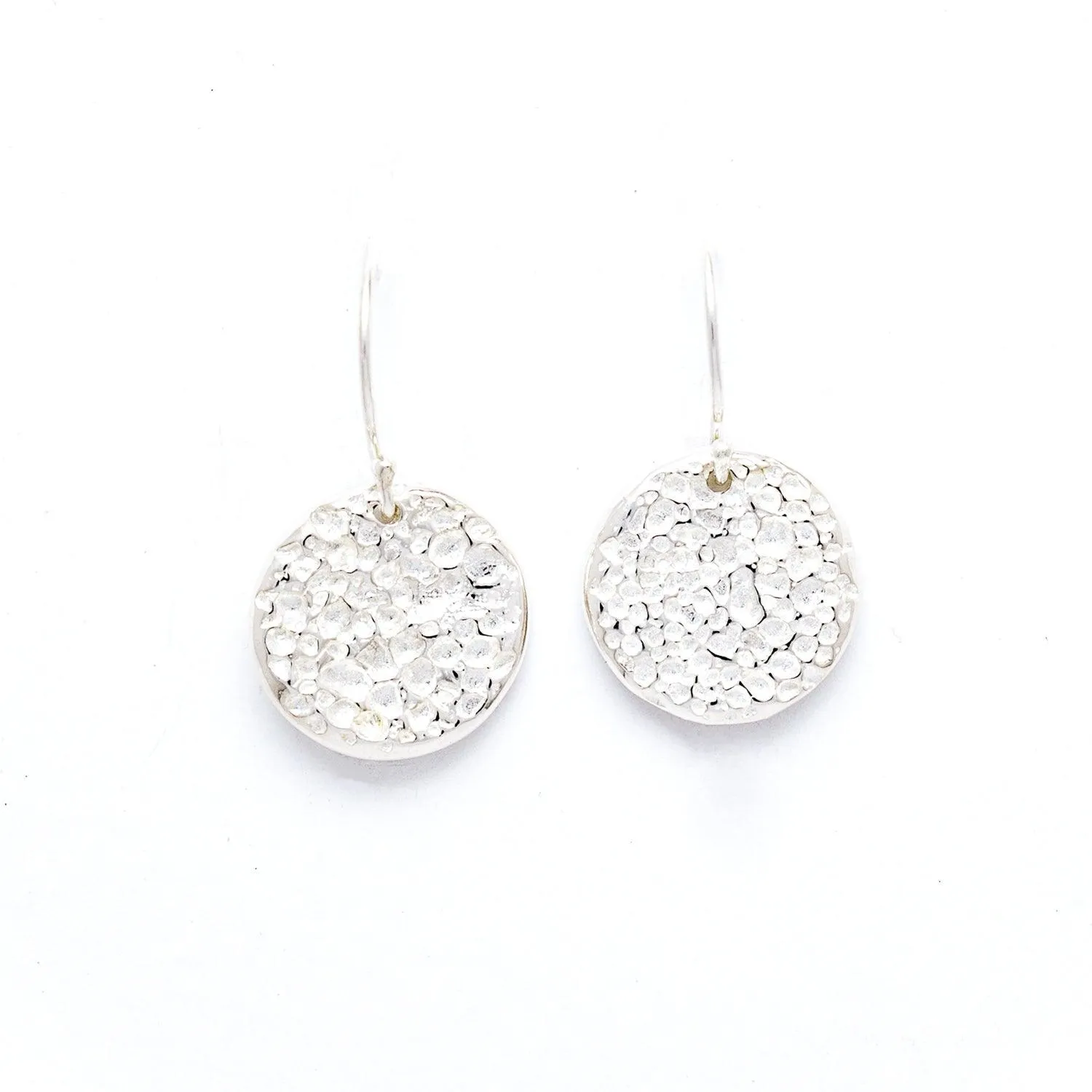 Lava Disc Earrings