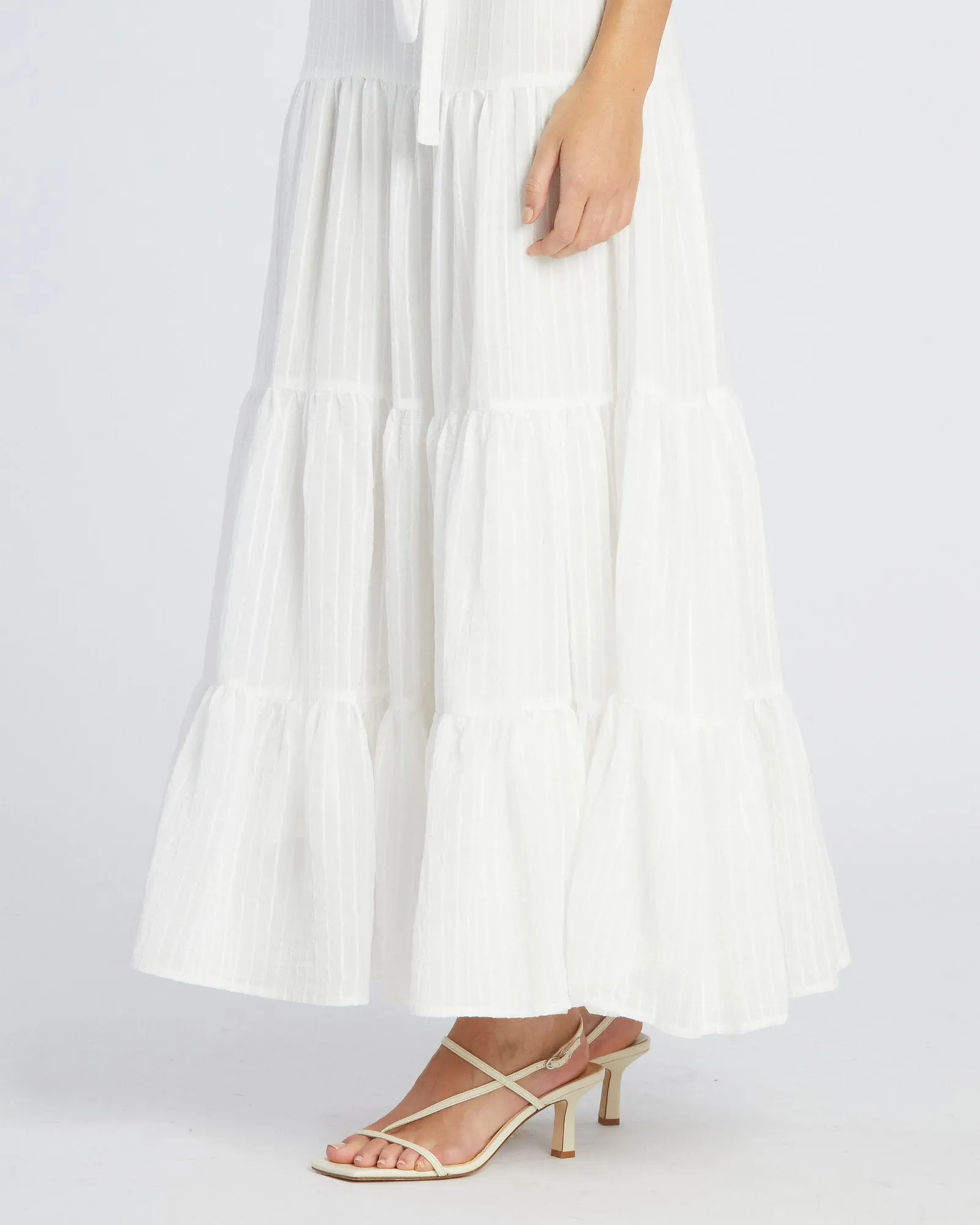 Lunette Maxi Dress - White