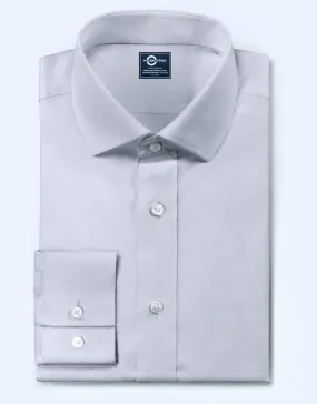 Men's Shirt - White Color Spread Collar Shirt