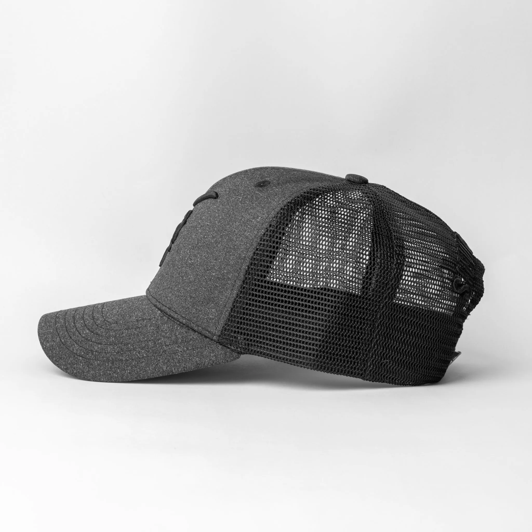 Mesh Detail Cap - Graphite