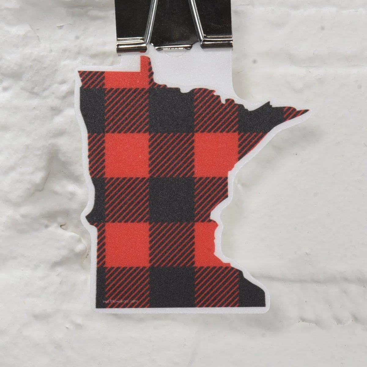 Plaid MN Sticker