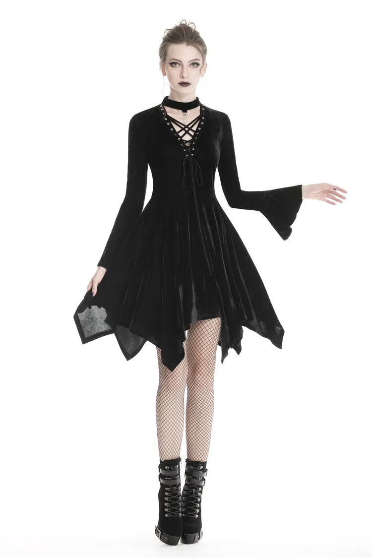 Punk rock alternative street dress DW320